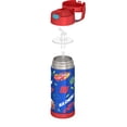 thumbnail image 5 of Thermos Stainless Steel Vacuum Insulated FUNtainer Bottle with Covered Straw, Cars, 14oz, 5 of 8