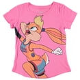 thumbnail image 2 of Space Jam Lola Bunny Girls T-Shirt - Front & Back Tee - Sizes 4-16, 2 of 3