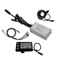 Three Mode Ebike Controller 17A 24V/36V/48V with S866 LCD Color Display Waterproof Connector 350W Motor Conversion Parts