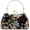 Champagne, variant on Women's Floral Sequin Evening Clutch, Sparkly Rhinestone Purse with Chain, Elegant Handbag for Wedding Prom Cocktail Party | 4-in-1 wearing, Vintage 1920s, Velvet Evening Bag