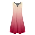 thumbnail image 6 of Beach Dresses for Girls Size 7-8 Summer Floral Print Sleeveless Sundress Comfy Crew Neck Tank Dresses Beach Cover Up Dress, 6 of 6