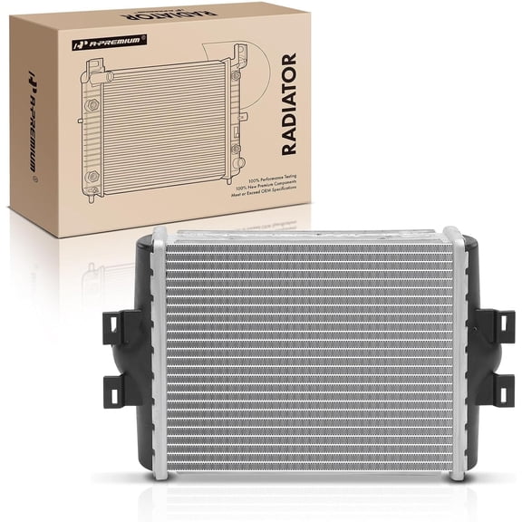 A-Premium Auxiliary Additional Cooling Radiator Compatible with BMW 328i, 328i 335i 340i GT 340i 428i 435i xDrive, 330e, 335i, 340i, 340i GT xDrive, 428i, 428i Gran Coupe, 435i