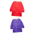 thumbnail image 1 of Dosaele2 Pack Kids Waterproof Art Smock Feeding 100cm Classroom Kitchen  Community Event  adjustable suitable  Machine Washable, 1 of 8