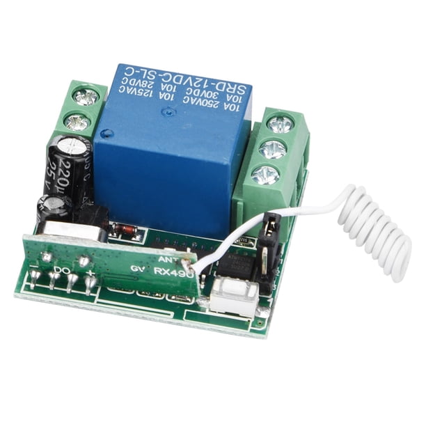 Transmisor Del Receptor, Rf Relay 433MHz Transmisor Del Receptor Inalámbrico Para El Punto De Auto Para El Bloqueo De Autogestigo Para El Enclavamiento