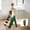 Green, variant on Wooden Step Stool, Foldable Kitchen Stool Helper for Kids,Standing Helper for Bathroom,Sink,Anti-Slip,265lbs,Grey