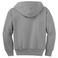 thumbnail image 6 of Port & Company ® - Youth Core Fleece Full-Zip Hooded Sweatshirt. PC90YZH, 6 of 6