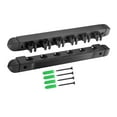 thumbnail image 2 of 6 Pool Billiard Pool Cue Rack Montado en Soporte de almacenamiento Varillas Organizador Cue Clips Holder para sala de juegos, Sunnimix Soporte para taco de billar, 2 of 8