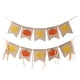 thumbnail image 4 of 1 Pieza Pancarta Individuales Calabaza Hoja de Maple Accesorio Decorativo Perfecto Con la cinta Soledad Banner de hojas de arce de calabaza, 4 of 10