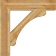 thumbnail image 3 of Ekena Millwork 6"W x 34"D x 34"H Legacy Block Rough Sawn Bracket, Western Red Cedar, 3 of 4