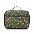 thumbnail image 2 of Football Field Green Pattern Insulated Lunch Bag Teens,Bento School Lunch Bag for Teens for Work,Picnic or Travel 10.6x7.7x4.3 Inches,12 Can Capacity, 2 of 6