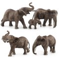 thumbnail image 2 of Amyove Realistic Elephant Model Toy Simulation Wild Animal Action Figures Kids Cognitive Toys For Birthday Gifts, 2 of 8