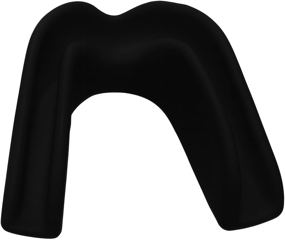 Breathable Boil Bite Mouth Guards, Super Tough MMA Mouthpiece for Boxing, Wrestling Mouthguard - Combat Sports Mouthpiece in Black, Pack of 100