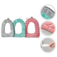 thumbnail image 2 of Soft Warm Toilet Seat Covers 3-Pack, Washable Toilet Seat Cushions for Home/Hotel, Fluffy & Waterproof Commode Pads, 2 of 3