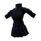 thumbnail image 1 of Conjunto de uniforme femenino, camisa, falda, ropa de entrenamiento, ropa informal de moda, accesorios de cosplay para coleccionistas a escala para Abrigo negro, 1 of 8