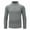 Gray#002, variant on qolati Mens Long Sleeve Quarter Zip Shirts Sun Protection Pullover Slim Fit Mock Neck Basic T-Shirt UPF 50+ Rash Guard Running Lightweight Golf Shirt Sizes S-4XL