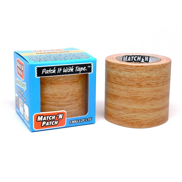 Match 'N Patch Natural Oak Wood Repair Tape, 2.25 in. x 15 ft