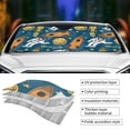 thumbnail image 5 of XMXT Car Sun Shade Windshield, Cartoon Universe Stickers Sunshade for Car Windshield Sun Shades for Car SUV Truck, s, 5 of 9