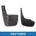thumbnail image 4 of Unique Bargains Front & Rear Side Automotive Mud Guards Splash Compatible for Infiniti JX35 2013-2013, 4 of 6