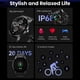 thumbnail image 3 of Haylou GS-LS09A Smart Watch,Stay Trendy,Stay Energetic,Stylish and Relaxed Life,IP68 Impermeable,38g Meterk Negro, 3 of 7