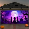thumbnail image 4 of Halloween Garage Banners Exquisite Craftsmanship And Colors Create A Great Holiday Decoration For An Unparalleled Joyous Experience!, 4 of 4