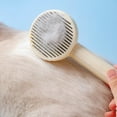 thumbnail image 3 of Peine de masaje para el cabello, peine lavable para perros y gatos, fácil de usar, cuidado de limpieza, productos para mascotas, 3 of 8