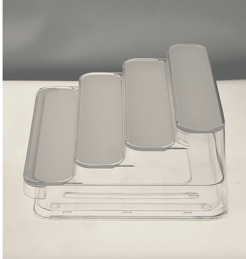 MS SPICE RACK W/DRWR 4TIER CLR