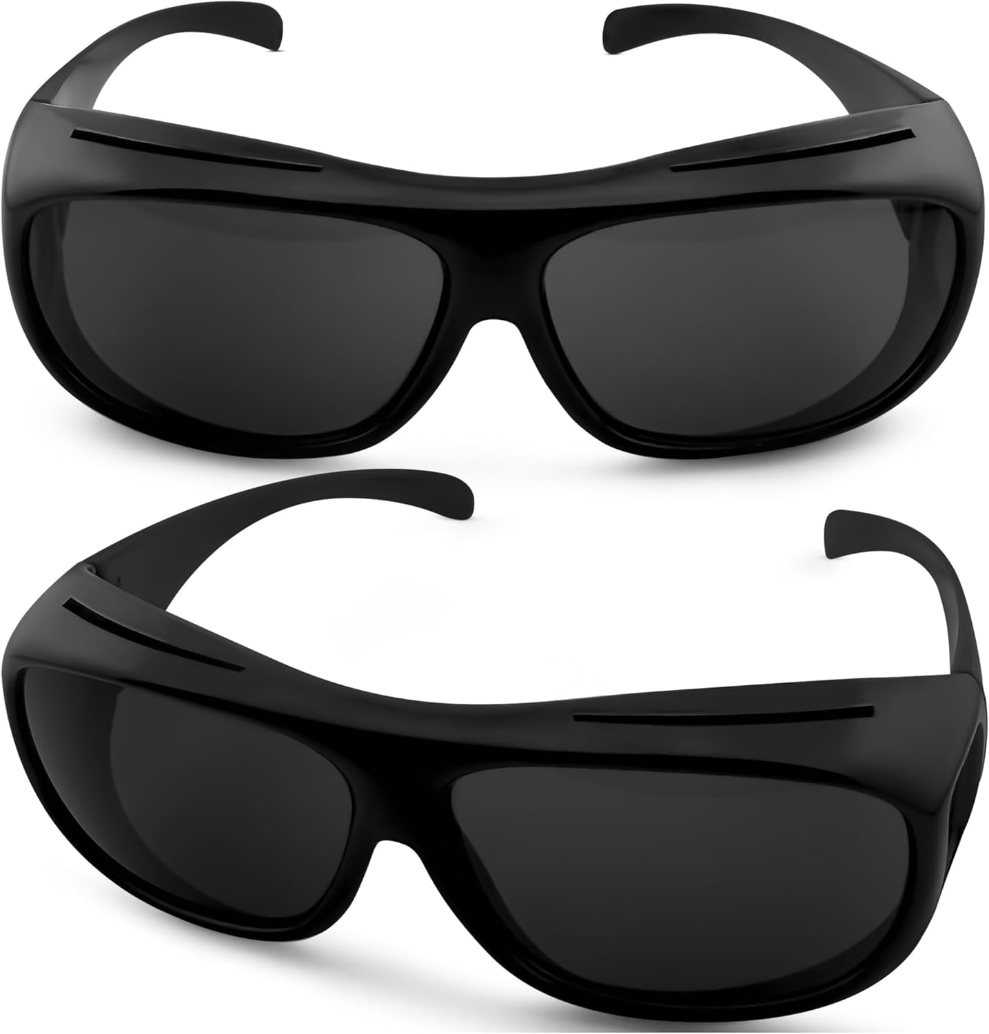 Sleek Black Sunglasses Tecfen for Post eye Cataract Surgery Black Spectacles After Cataract Surgery Enhancing Your Vision main image 4