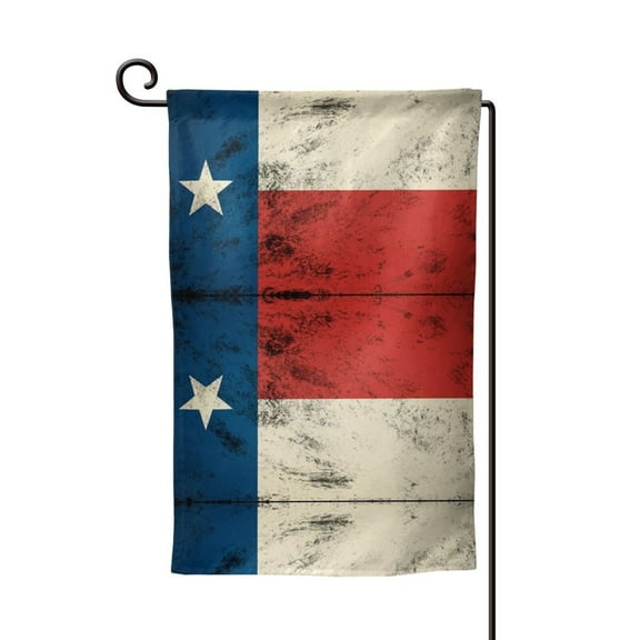 Texas Flag Distressed Garden Flag Double Sided Flags with Vivid Color for Yard Lawn Garden Decor 12.5 x18 Inch Square