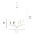thumbnail image 4 of Kichler Lighting - Armand - 10 Light Chandelier-20.5 Inches Tall and 38.25, 4 of 7