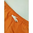 thumbnail image 5 of Men's 2 Piece Long Sets Casual Button Down Shirt and Pants Set Cotton Linen Set Vintage Summer Beach Outfits Loose Tracksuits Orange XXL, 5 of 5