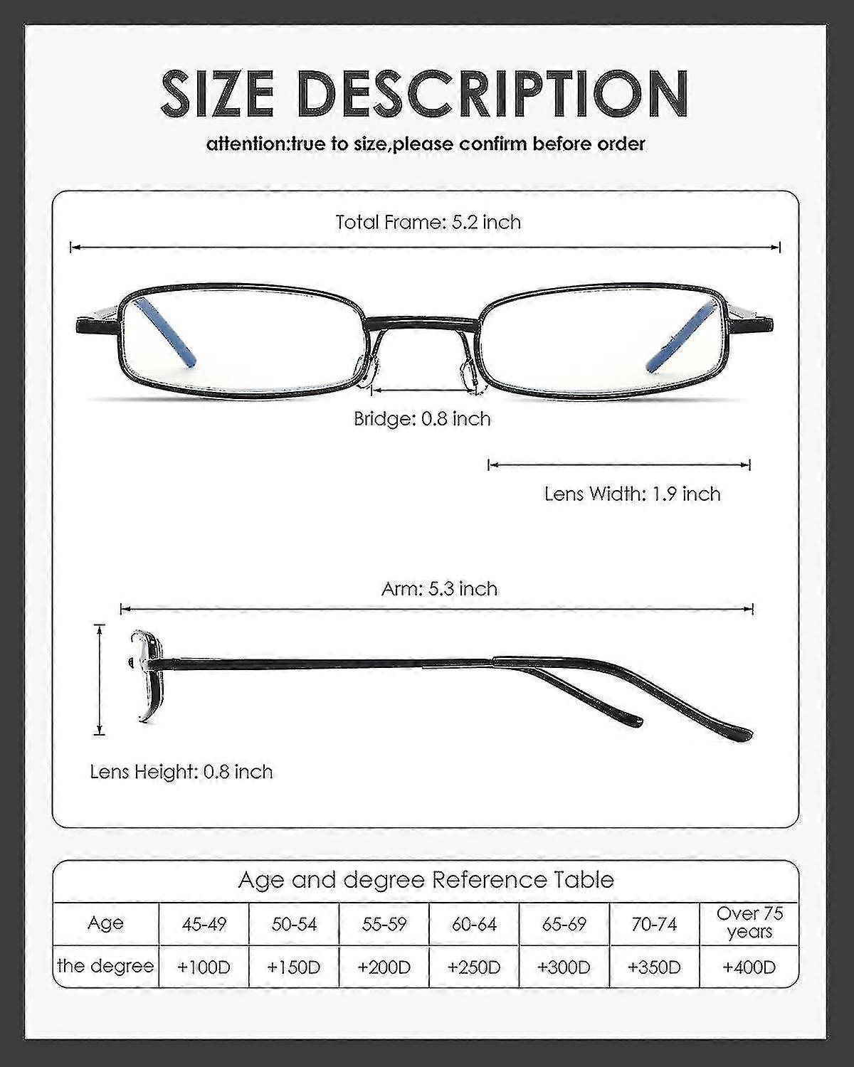 Pack Slim Pocket Reading Glasses For Men Women Blue Light Blocking Compact Readers Spring Hinge Me