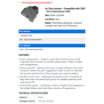 thumbnail image 2 of Air Flap Actuator - Compatible with 2002 - 2012 International 4300 2003 2004 2005 2006 2007 2008 2009 2010 2011, 2 of 2