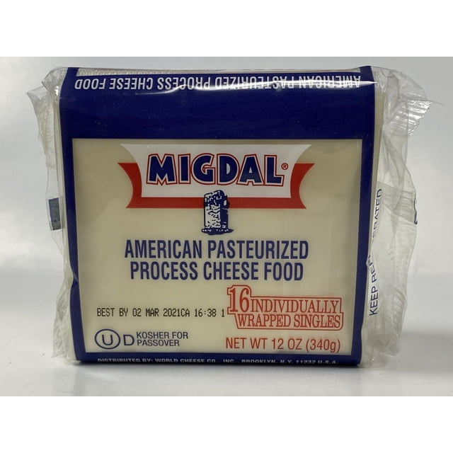 MIGDAL American Pasteurized Process Cheese Food