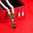 thumbnail image 2 of Collar de perlas sintéticas para mujer, estilo coreano, sencillo, para el día de la madre, elegante, con preservación del color en todas las combinaciones, 2 of 6