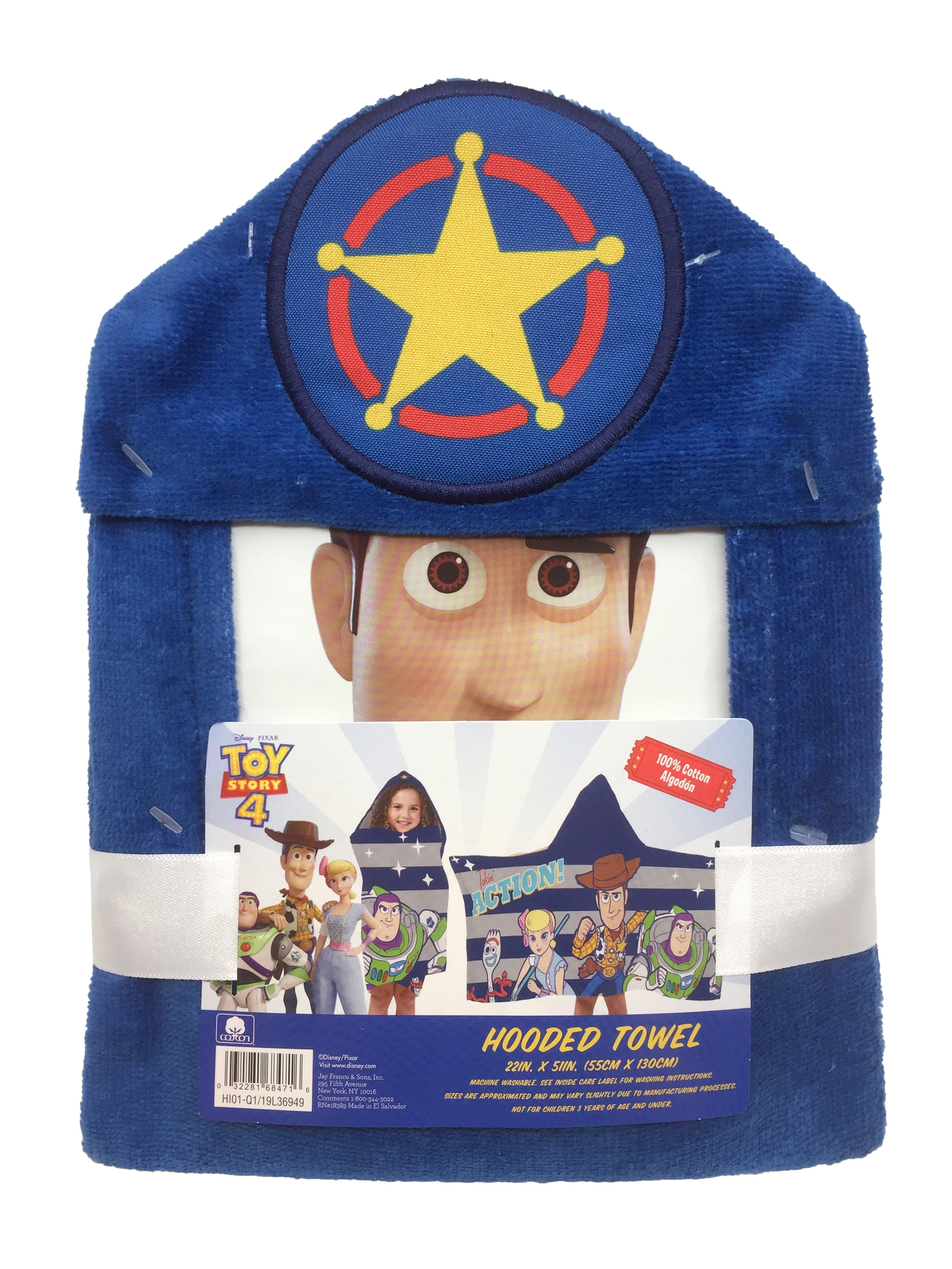 toy story hooded towel