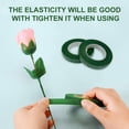 thumbnail image 3 of 4 Rolls Floral Tape for Bouquet Stem Wrap and Florist Craft Projects Decorations（Dark Green）, 3 of 7