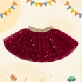 thumbnail image 2 of Kogui Girls Tutu Baby Girls Soft Tutu Skirt with Diaper Cover,1st Birthday Party Tutu Skirt 4T 6T (Wine,4-6 Years), 2 of 4
