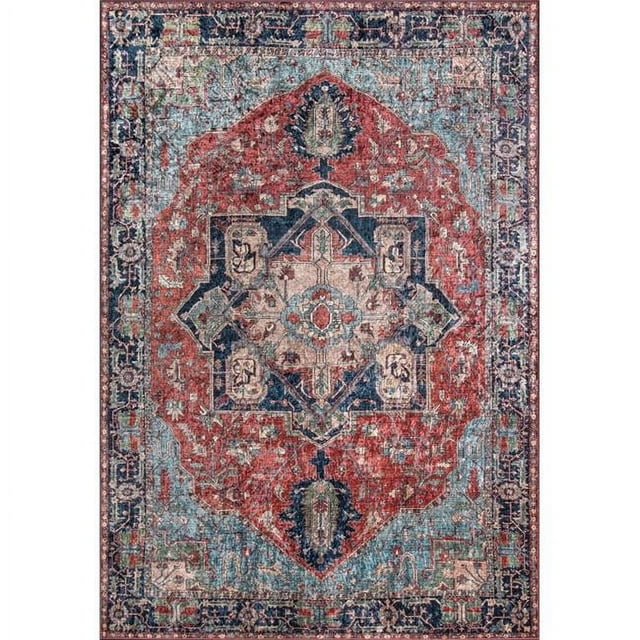 Momeni KARACKAR-3MTI2380 2 ft. 3 in. x 8 ft. Karachi-3 Runner Rug - Multi Color