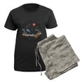 thumbnail image 5 of CafePress - Adventure Awaits Let'S Go Find It Pajamas - Women's Short Sleeve Print T-Shirt and Pants Dark Cotton Pajama Set, 5 of 7