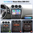 thumbnail image 2 of Estéreo de coche Naifay Android 12 de 9 pulgadas con Carplay para Altima, 2 of 6