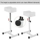 thumbnail image 5 of Silla de Taburete Focket Blanco con Reposapiés Ajustable para Pedicura, 5 of 9