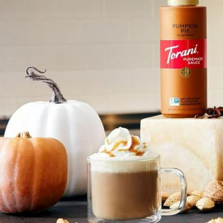 Torani Pumpkin Pie Flavored Sauce, Ounce(2Pack)