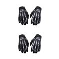 thumbnail image 4 of kurtrusly Breathable And Comfortable Full Finger Riding Gloves For Motorcycle Cycling Lightweight And Shockproof Nylon Durable white S 2Set, 4 of 6