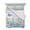 Blue, White, variant on Quilts Full Size Bedding Set, Blue Hydrangea Lightweight Quilted Comforter, Spring Summer Eucalyptus Wooden Soft Reversible Bedspread Coverlet with Pillow Covers for All Season, 78" x 90"