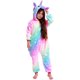 thumbnail image 1 of Pijamas de franela para niños, ropa de dormir de invierno, conjuntos de pijamas de unicornio, punto de Panda, Animal, pijama infantil xuanjing unisex, 1 of 2