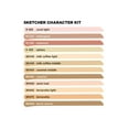 thumbnail image 2 of Molotow Sketcher Twin Graphic Markers - Character Kit, Set of 12, 2 of 6