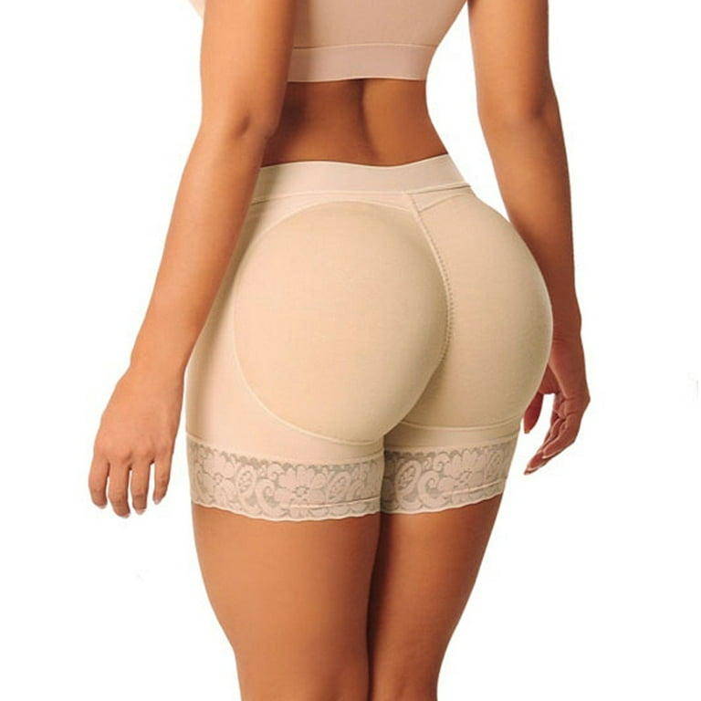 Women Seamless Butt Lifter Padded Lace Panties Fake Butt Hip Enhancer  Underwear Panty Buttock Enhancer 