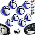 thumbnail image 1 of Espejo convexo para punto ciego de coche con ventosa, espejo retrovisor lateral ajustable con rotación de 360 grados, espejo retrovisor gran angular convexo extraíble, visión gran angular de alta defi, 1 of 6