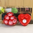thumbnail image 4 of Jacenvly Valentines Day Gift Sets 3 Roses Soap Flower Tin Box Valentines Day Gift Valentine Kit, 4 of 6