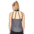 thumbnail image 3 of Expert Brand Women's Airstretch Lite Trident Tank Top, Heather Black, XXL, 3 of 7